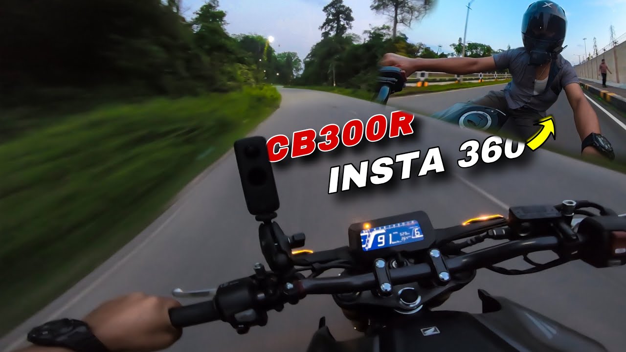 A short Evening Ride.. Honda CB300R .🫶🏻