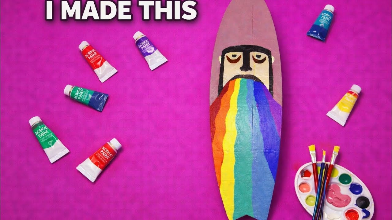 I Made a Surfboard From Scratch |	 Ahşaptan El Yapımı Sörf Tahtası |