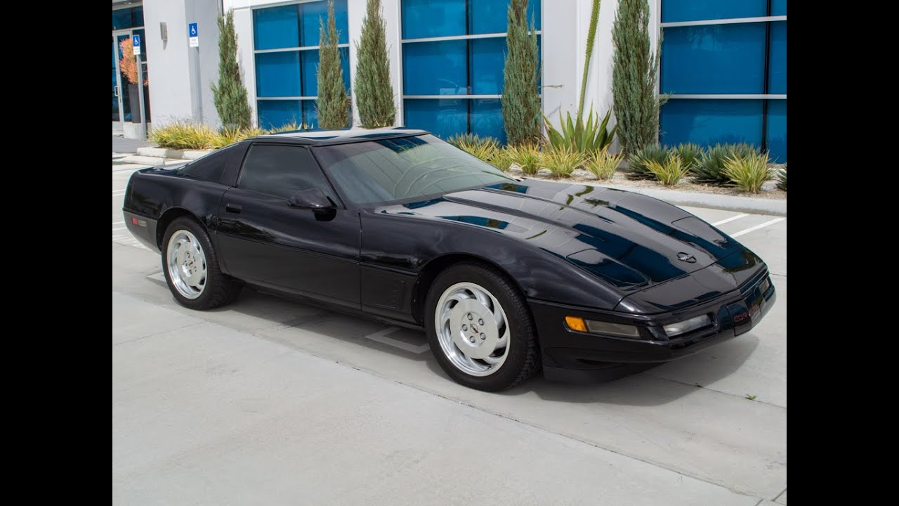 SOLD 1995 Black Corvette Coupe with 6-speed manual for sale by Corvette Mike