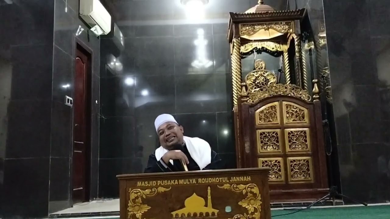 KULIAH SUBUH DI MASJID ROUDLATUL JANNAH Ds. Wanasaba Lor