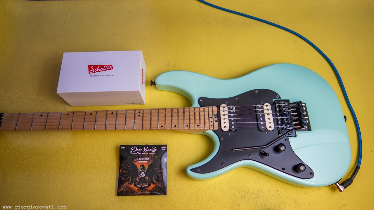 From Floyd Rose Special to Schaller Lockmeister (accelerated video) - Giorgio Rovati