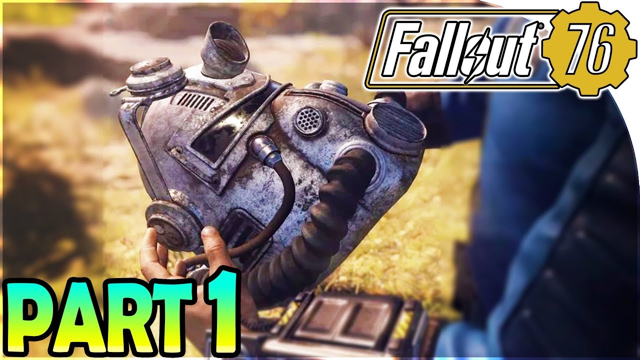 FALLOUT 76 BETA GAMEPLAY PART 1 - Vault 76, Flatwoods, Chasing the Overseer...