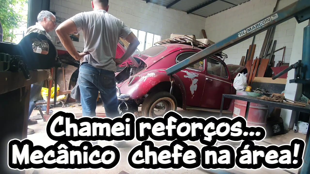 Será Que o Fusca Vai Ligar? 😳🔥