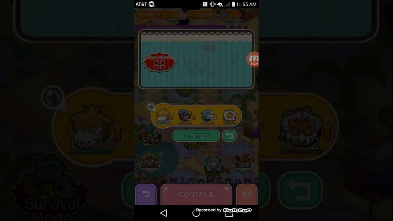 Pokemon Shuffle Magnezone S Rank? w/ glitch in the end.