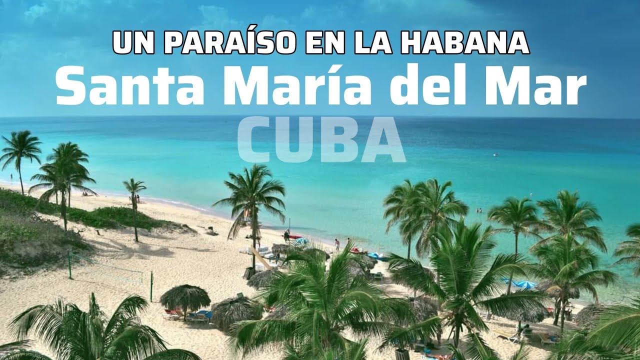 Descubre la playa Santa Maria del Mar a 15 minutos de La Habana, Cuba.