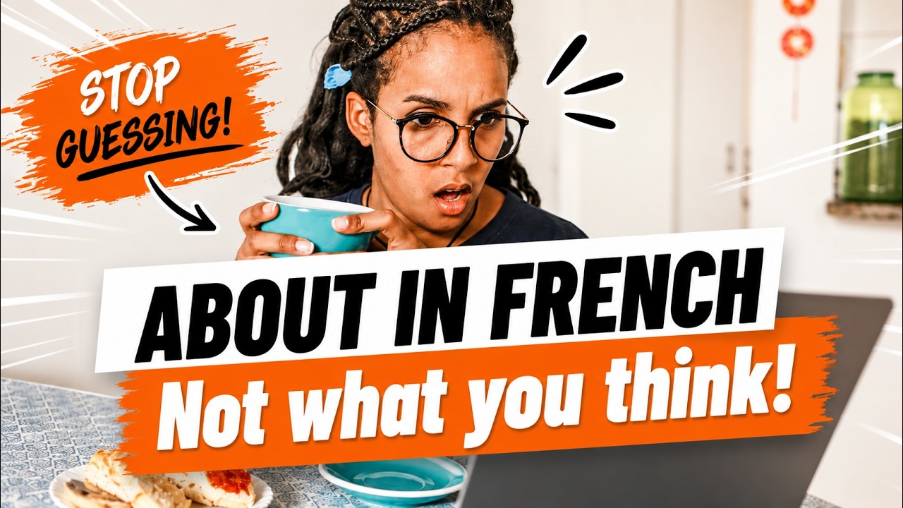 How Many Ways Can You Say “About” in French (most learners get it wrong)?