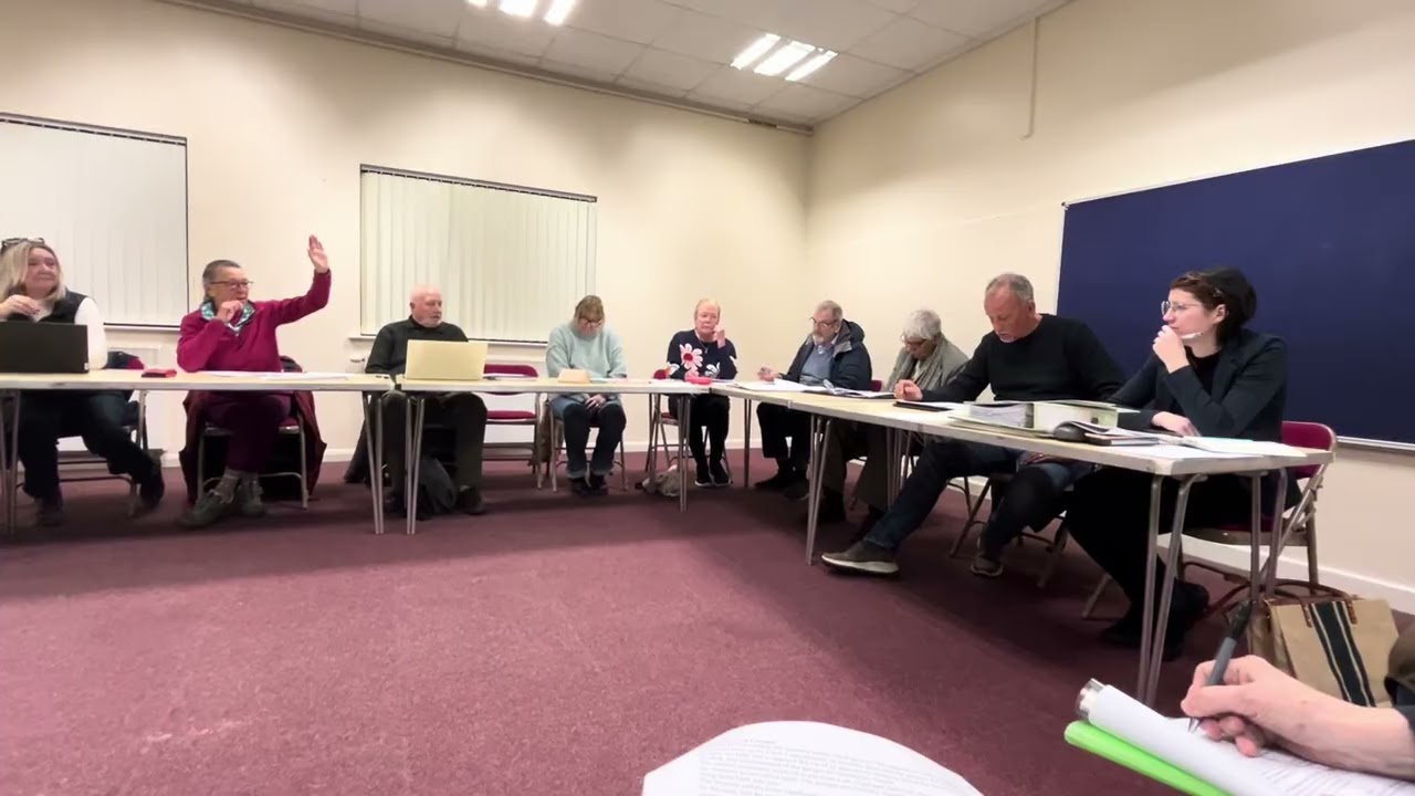 Cheddleton Parish Council meeting Tuesday 27th January 2026 (Part 5)