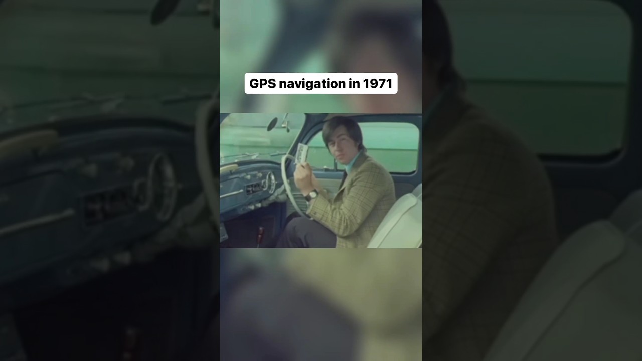 GPS navigation in 1971