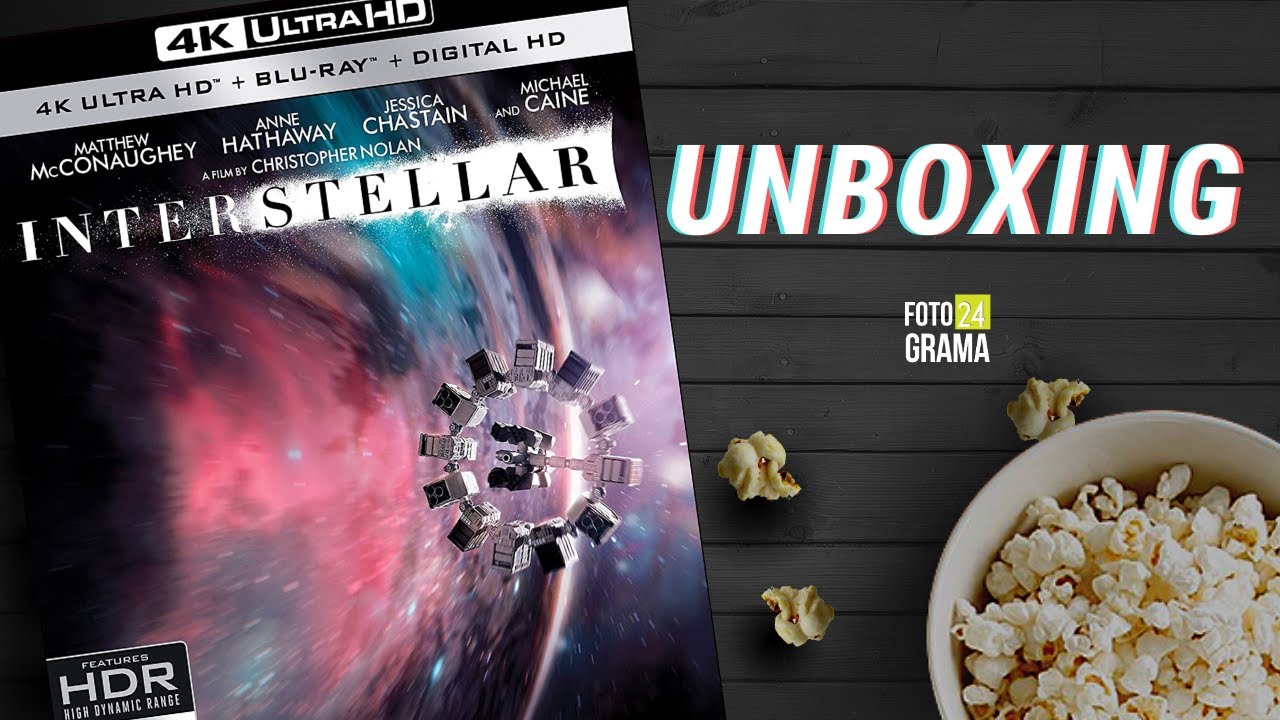 Unboxing / Review 4K: INTERSTELLAR en Blu-ray Ultra HD | Fotograma 24 con David Arce