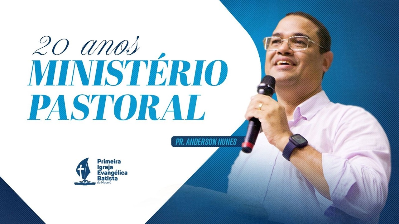 CULTO DE GRATIDÃO POR 20 ANOS DE MINISTÉRIO DO PR. ANDERSON - 12/03/2026 - PR. ROBERTO AMORIM