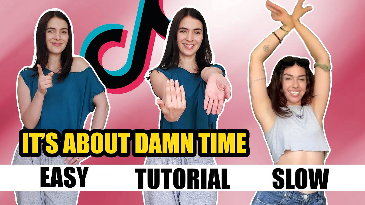 It's About Damn Time Lizzo TikTok Dance Tutorial - DC: jaedengomezz - SLOW