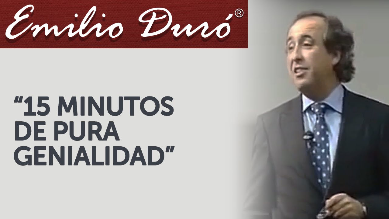 Emilio Duró | 15 Minutos de Pura Genialidad