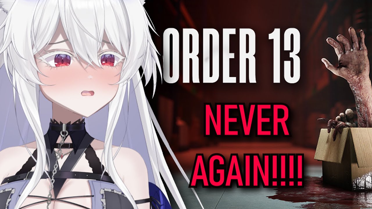 У VTuber случился нервный срыв, пока он играл в хоррор-игру [ORDER 13] - [KotoriWisp] - [Ужасная ...