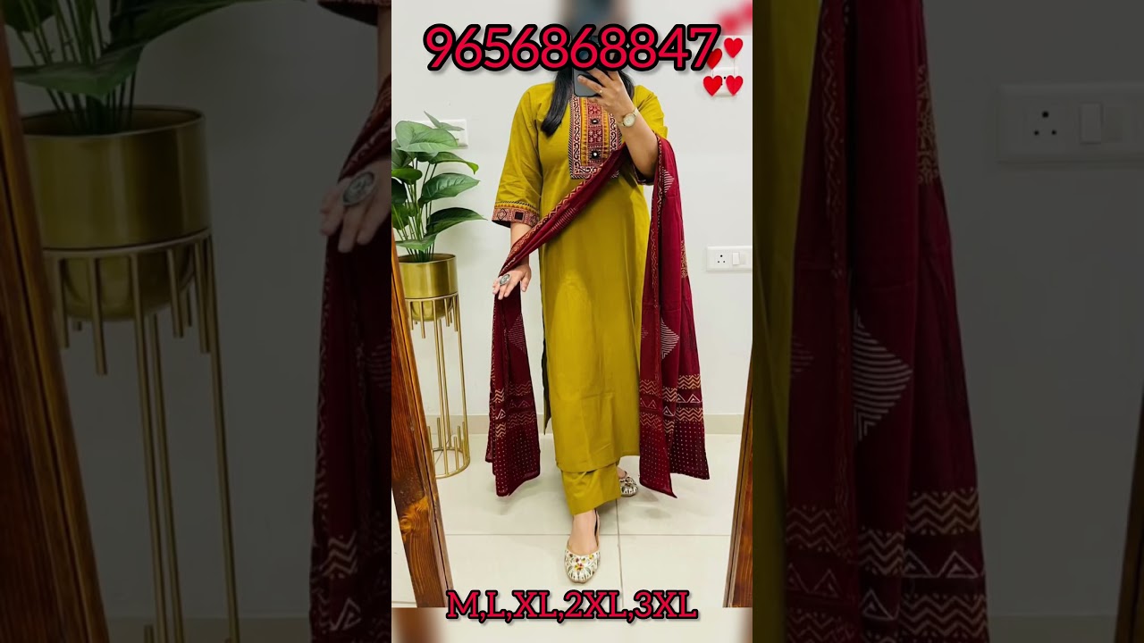 Pure Jaipur cotton 3 piece 👌🔥🔥| Ajarak print 🔥🔥| Summer collection 🔥🔥 #kurtidesign