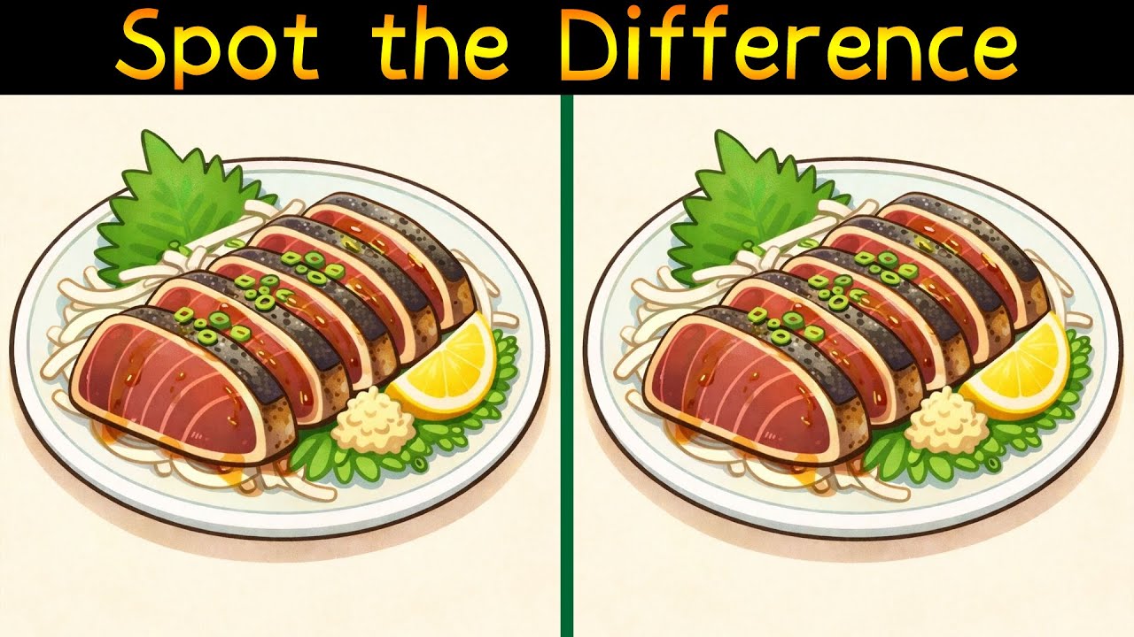 Spot the Difference in an Illustration of a Sightseeing Trip to Kochi Prefecture, Japan