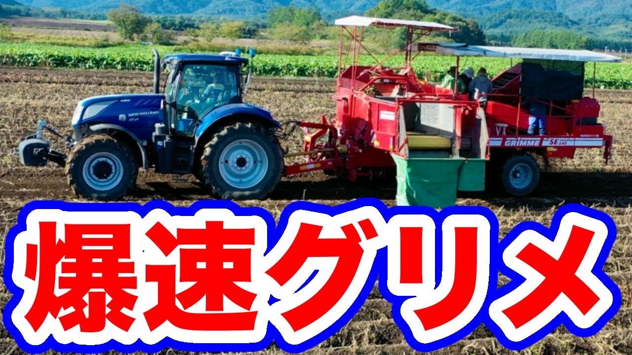 爆速！グリメで【ジャガイモ収穫】