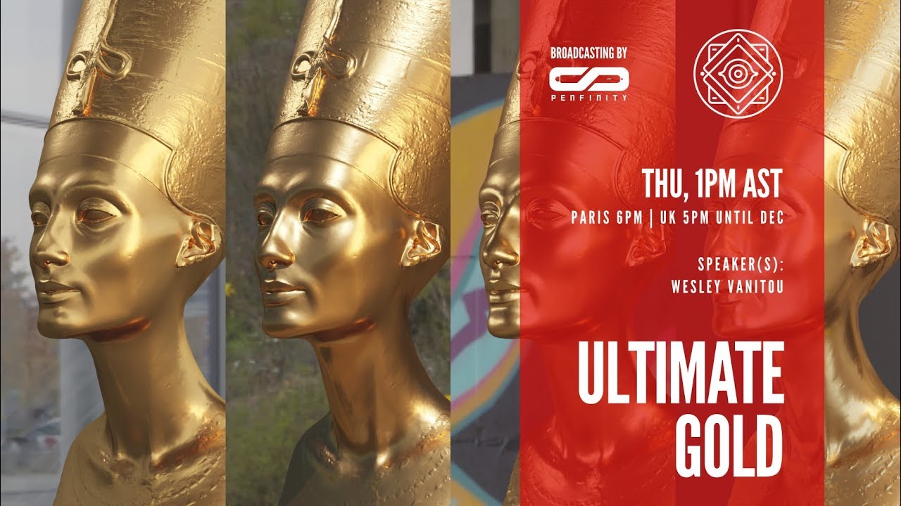 #ONAIR - The ultimate gold shader in Blender's Cycles