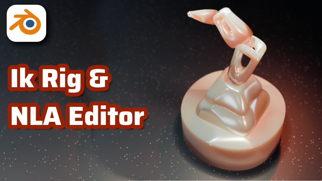Your First IK Rig and NLA Editor Tutorial in Blender 3D