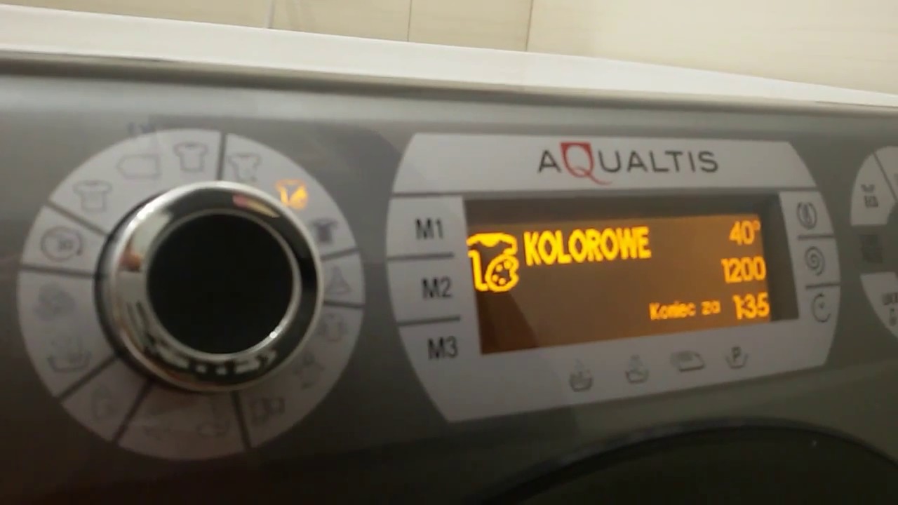 Pralka HOTPOINT ARISTON AQS73D 29 PL - review