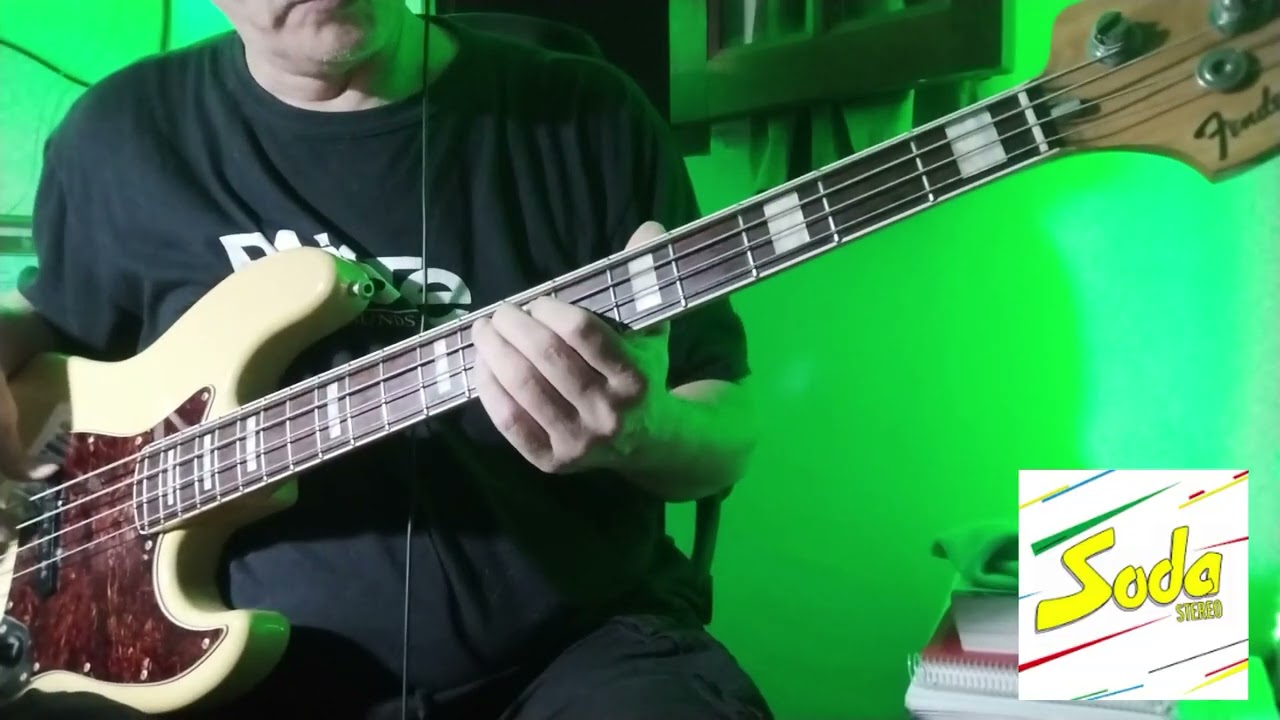 #267 Ni un Segundo. Soda Stereo. Bajo.