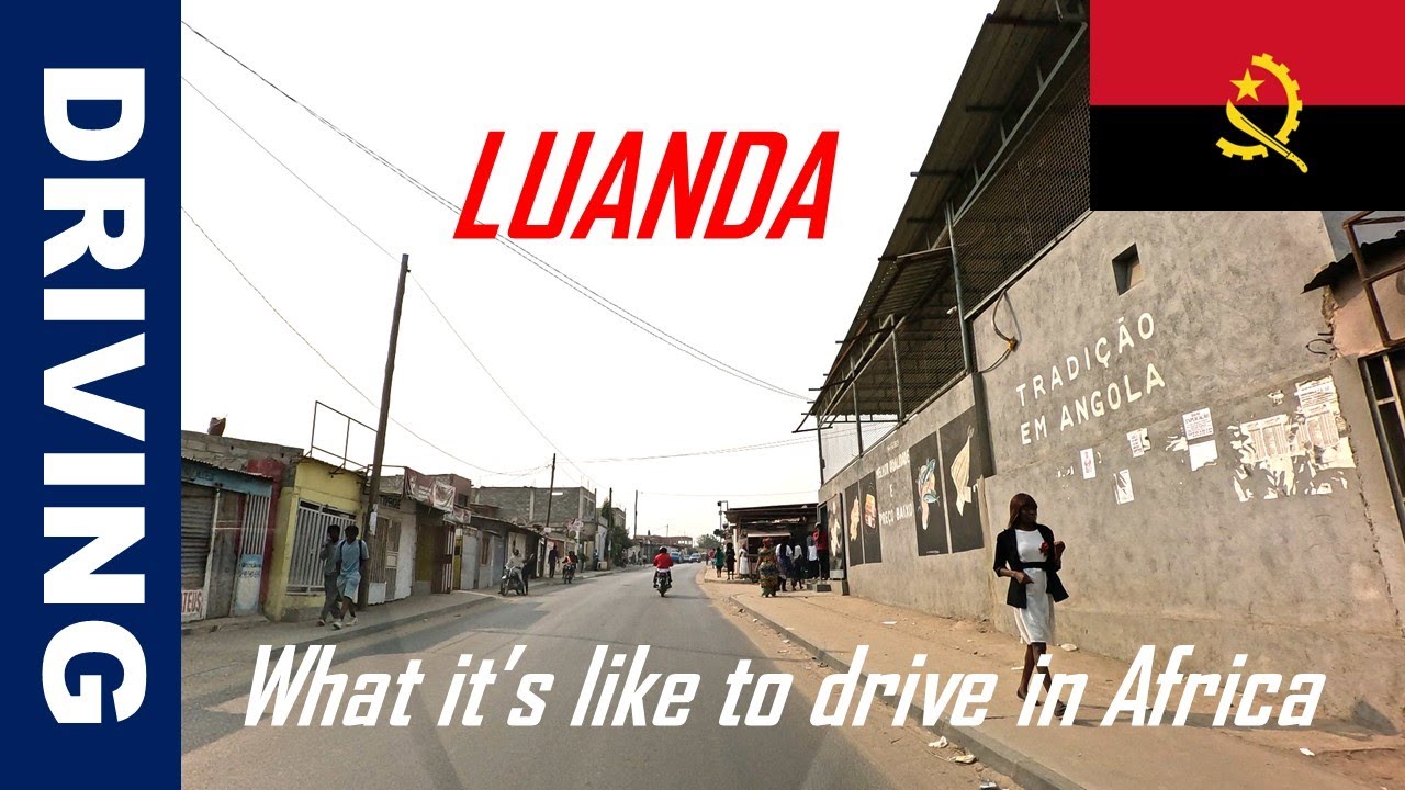 Talatona to Kilamba - 4K - Driving Africa - Angola.