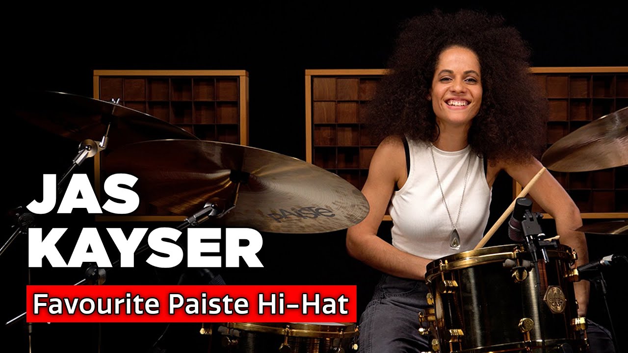 PAISTE CYMBALS - Jas Kayser (Lenny Kravitz) - Favourite Hi-Hat