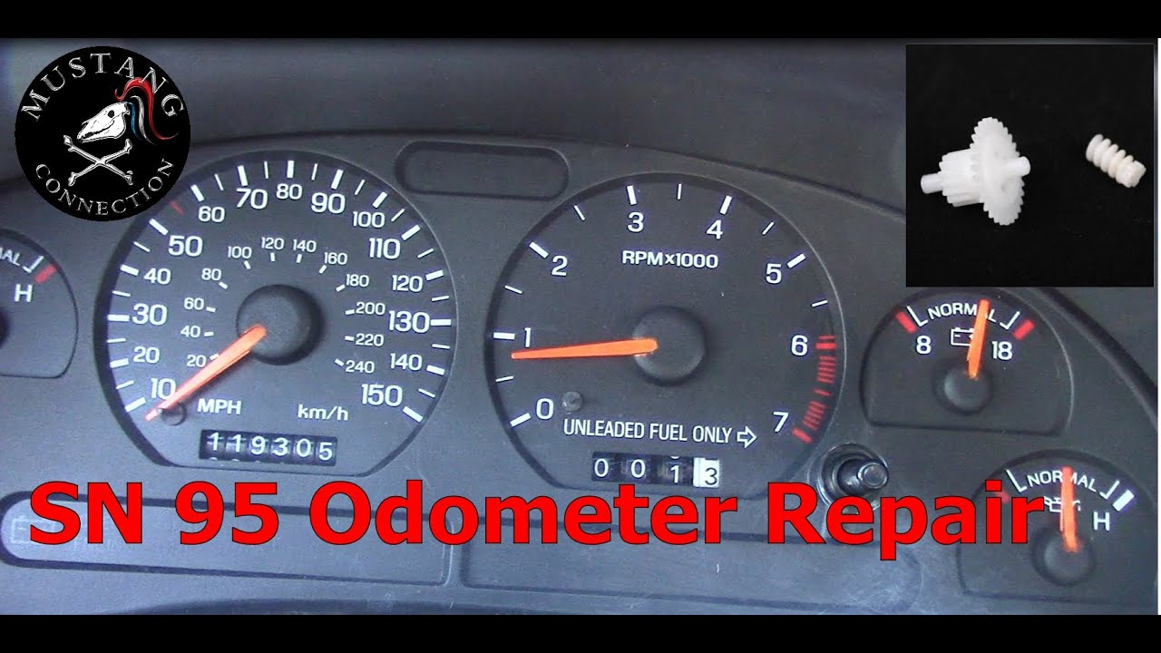 Ремонт одометра Mustang SN95. Реставрация Mustang GT 1995 года. Часть 3. Mustang Connection.