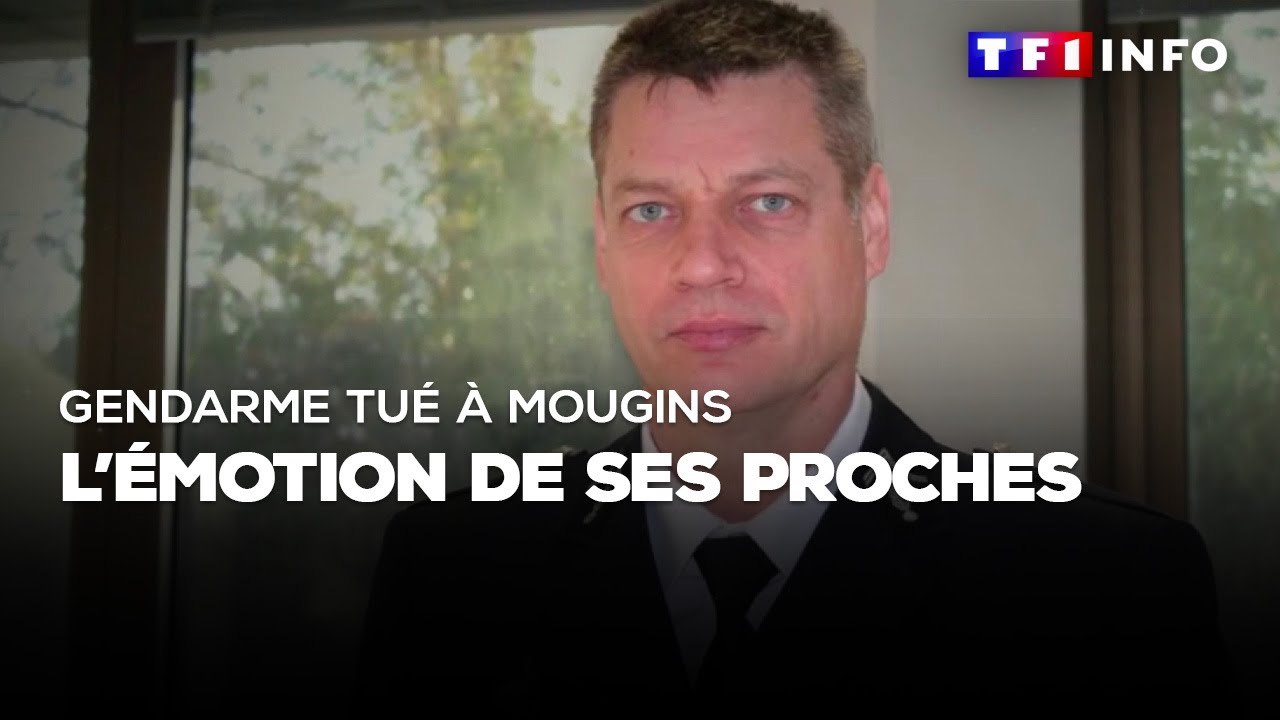 Gendarme tué à Mougins : l'émotion de ses proches
