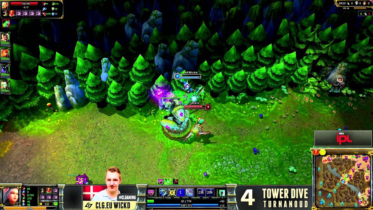 League of Legends Top 5 Plays - Top 5 Plays - Episode 7 ft CLG.eu.Wickd - IPL League Of Legends
