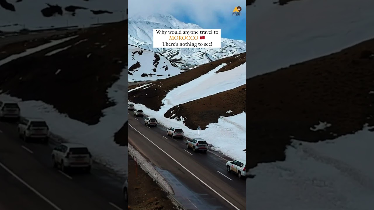 From snow-capped mountains to the largest desert in the world | Morocco under 10 seconds