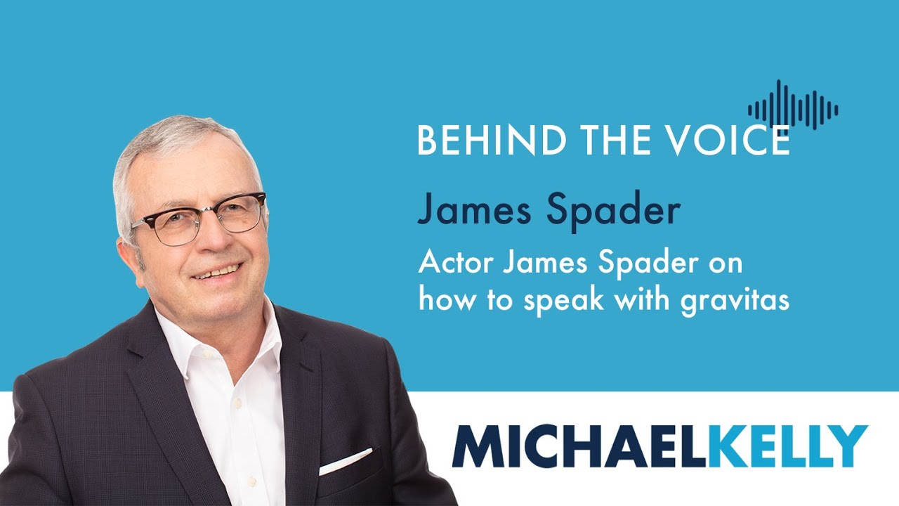 Actor James Spader on how to speak with gravitas