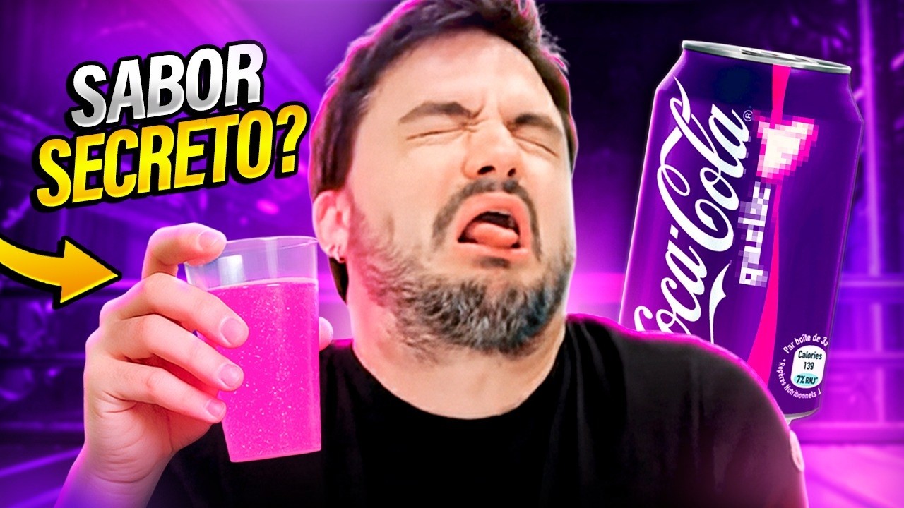 PROVEI A COCA-COLA DE SABOR SECRETO