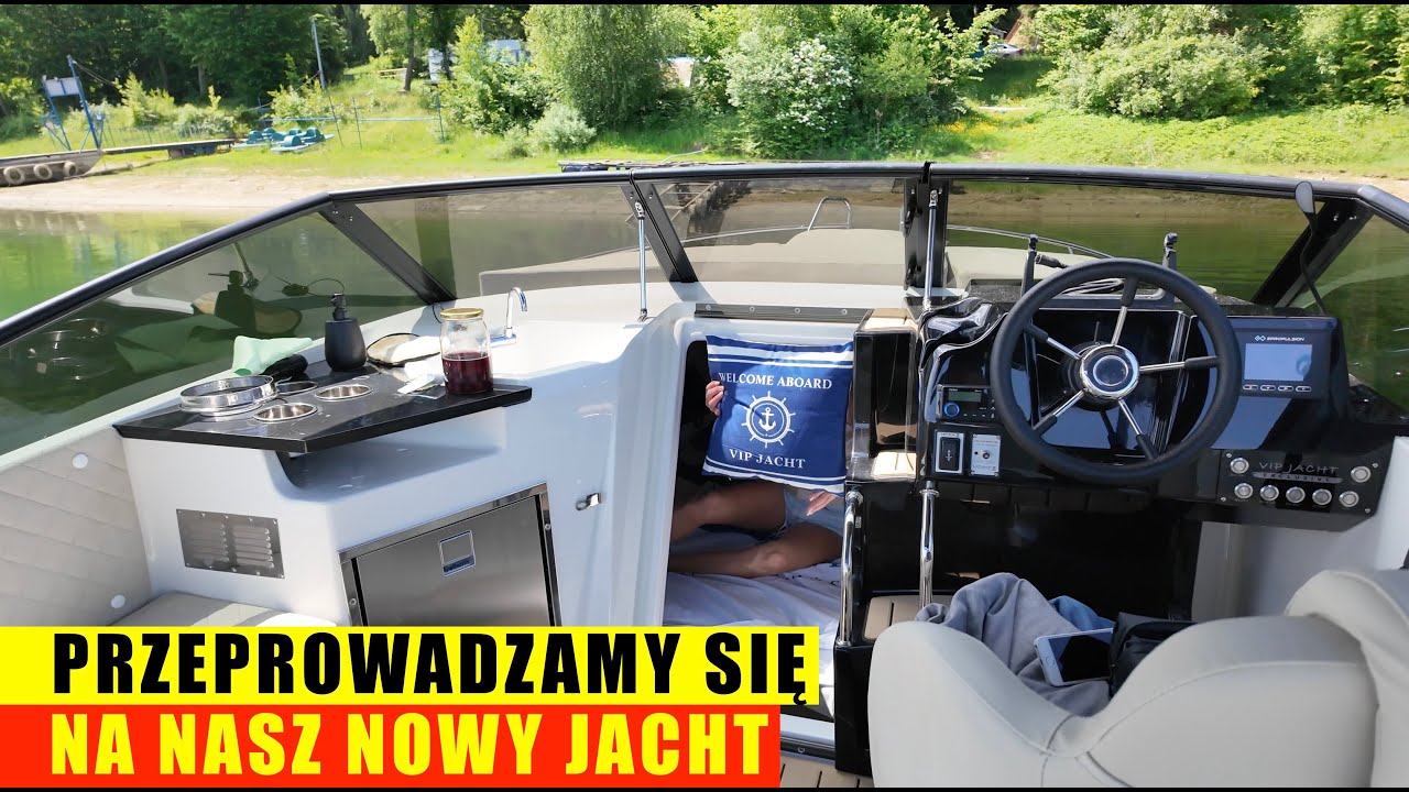 Przeprowadzamy się na nasz nowy jacht VIP JACHT SOLINA