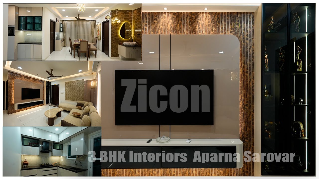 2.5 BHK Interiors | Anchalia's #home  #aparna  #sarovar  #Zicon #hyderabad  @Interiorpromotions