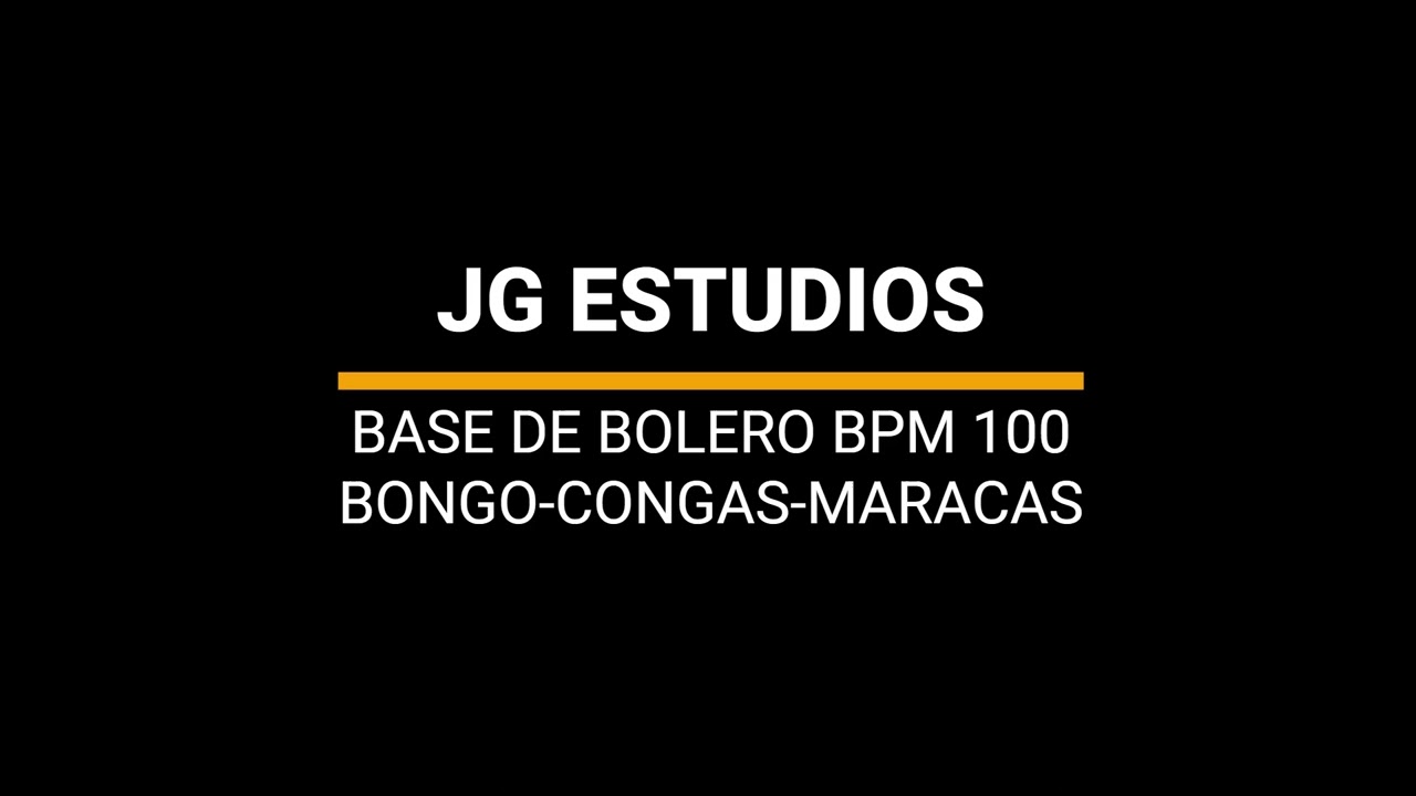 05 BASE DE BOLERO BPM 100