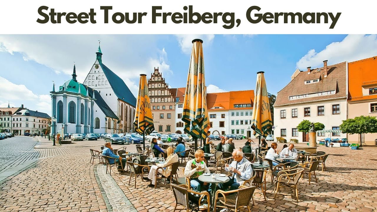 Street Tour Freiberg, Germany  | Staßentrundfahrt Freiberg, Deutschland