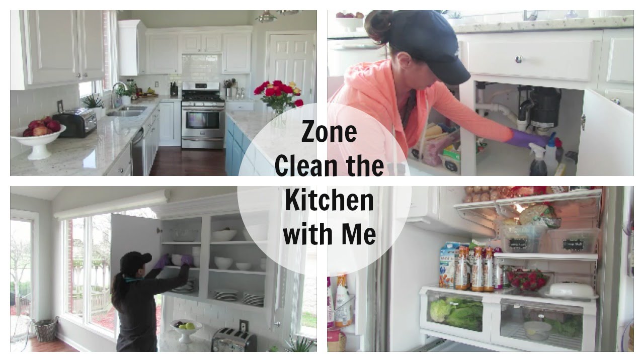 Clean with Me | Kitchen Zone Cleaning Routine