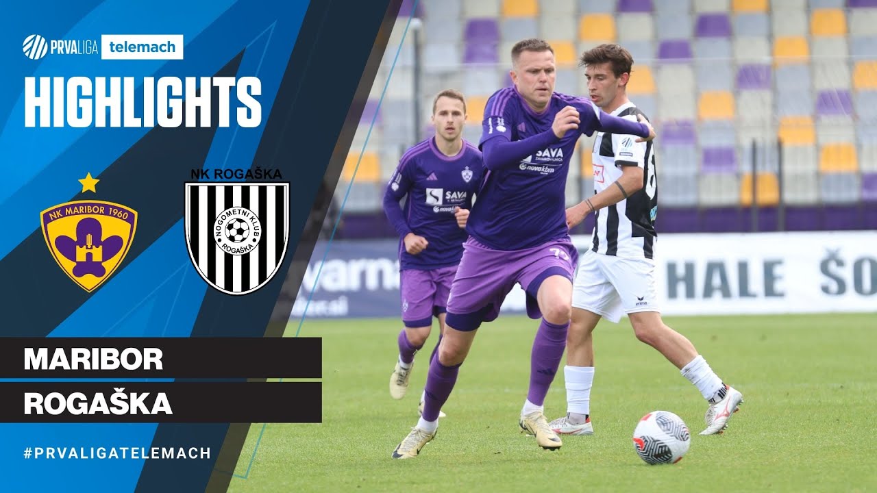Maribor 3 - 0 Rogaška | 32. krog 2023/24 #PrvaLigaTelemach
