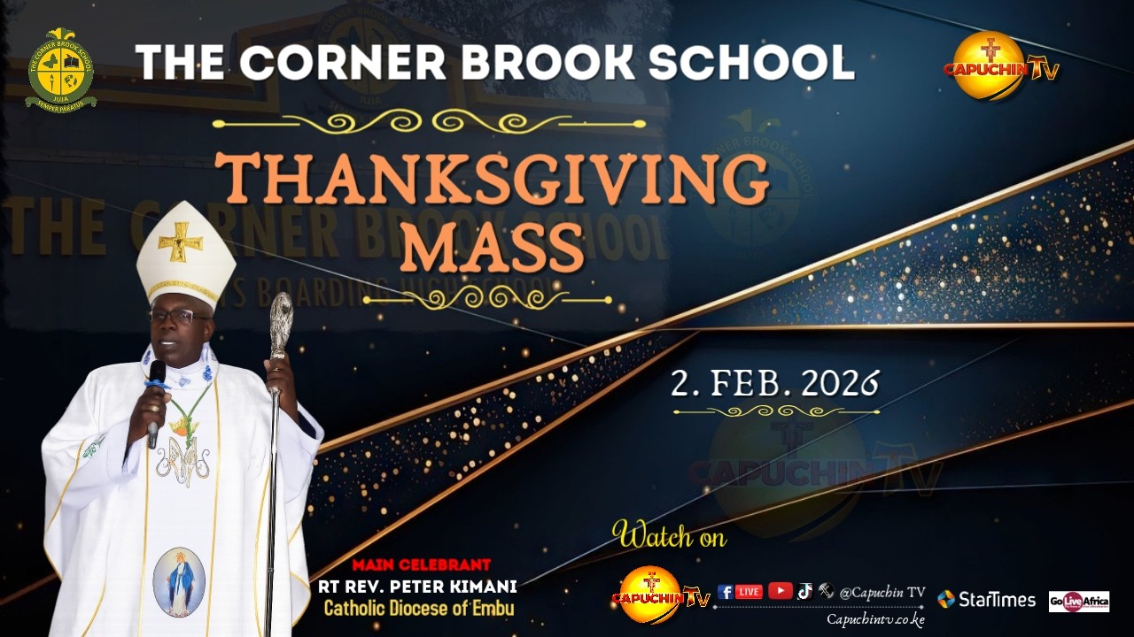 05-02-2026 | CAPUCHIN TV LIVE | THANKSGIVING MASS AT CORNER BROOK SCHOOL JUJA