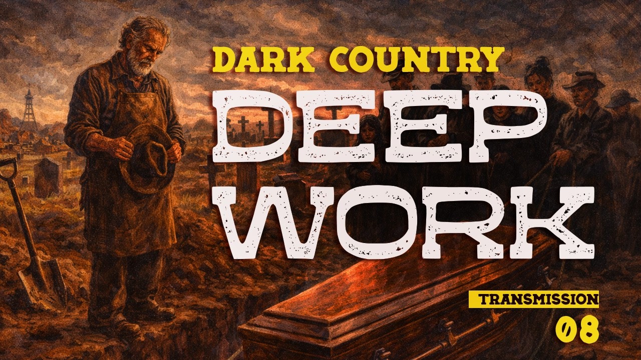 Cinematic Dark Country for Deep Work | The Last Outlaw Radio - 08: The Undertaker's Workshop