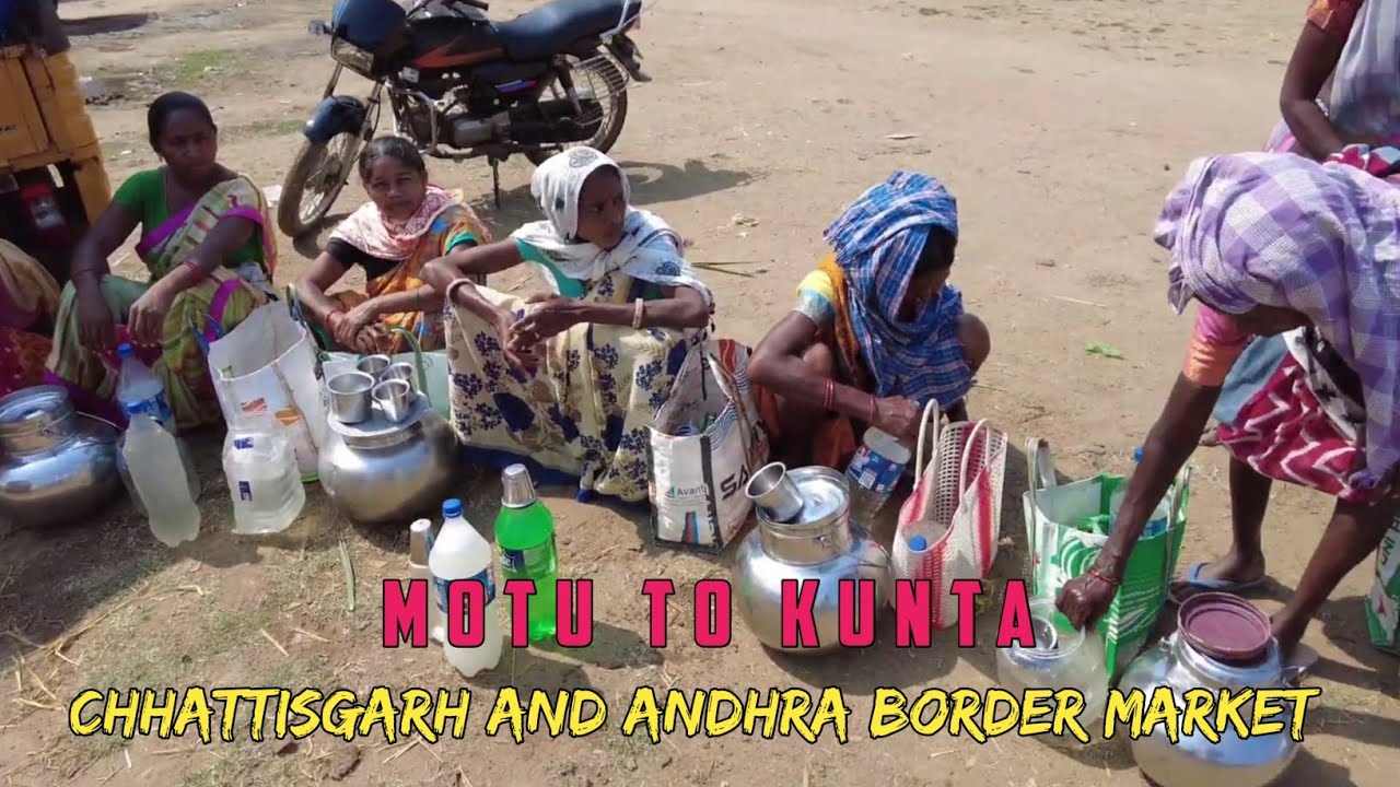 Exploring Kunta Market | Hidden Border Market of Chhattisgarh & Andhra Pradesh | Local Life Vibes