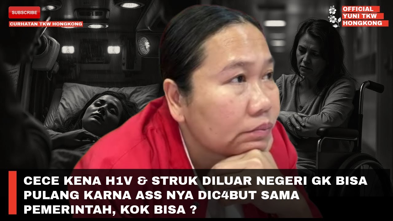 CECE KENA H1V & STRUK DILUAR NEGERI GK BISA PULANG KARNA ASS NYA DIC4BUT SAMA PEMERINTAH, KOK BISA ?