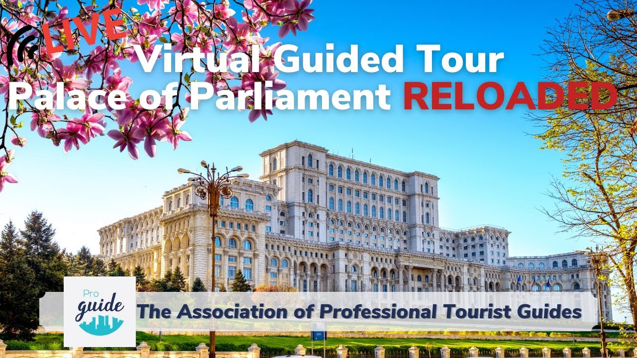 Virtual guided tour - Palace of Parliament Bucharest Romania