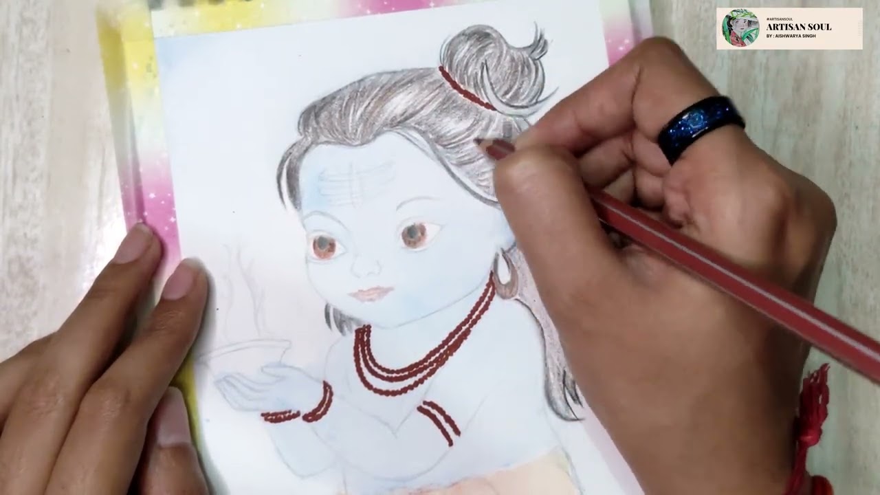 Lord Shiva Drawing | Mahashivratri Special Drawing | Mahadev Drawing 😍