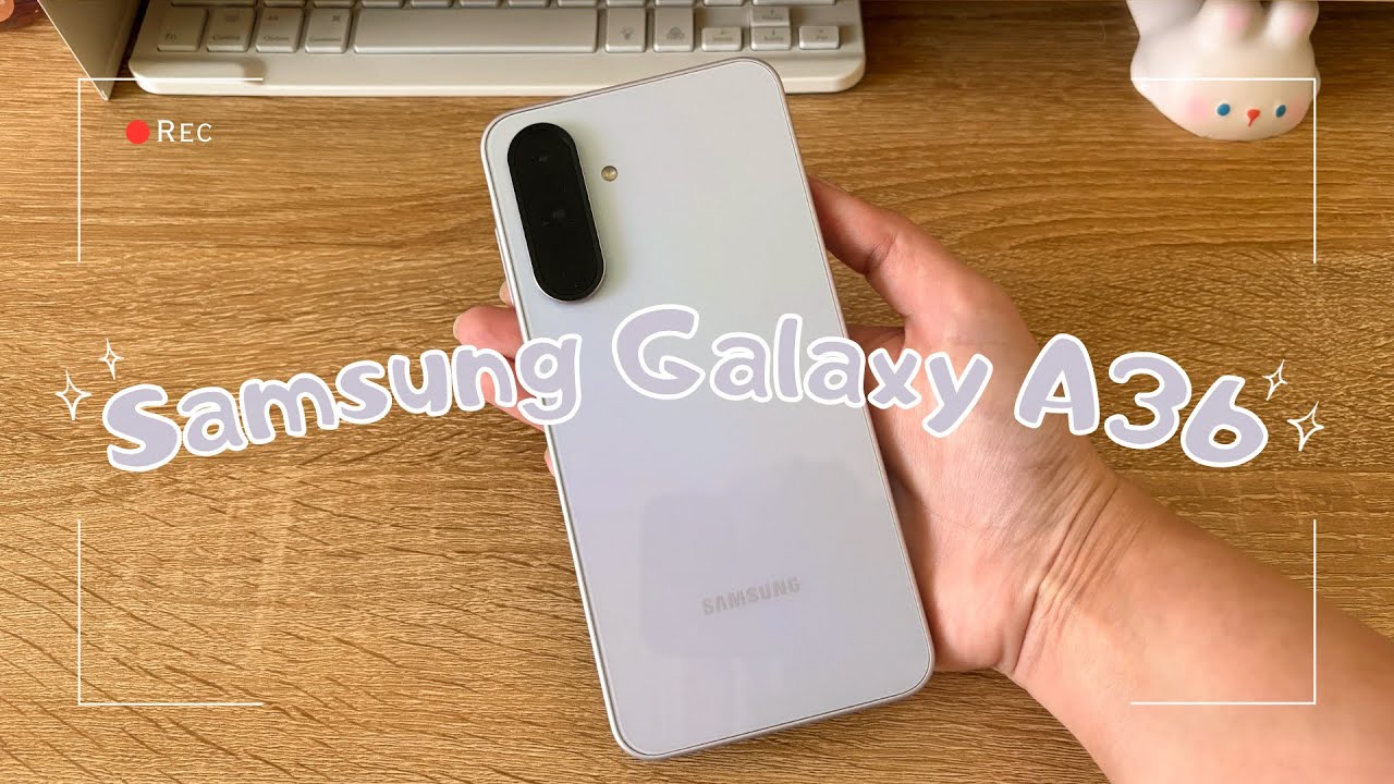 Samsung Galaxy A36 5G Awesome Lavender 💜 Unboxing Aesthetic | Genshin Impact