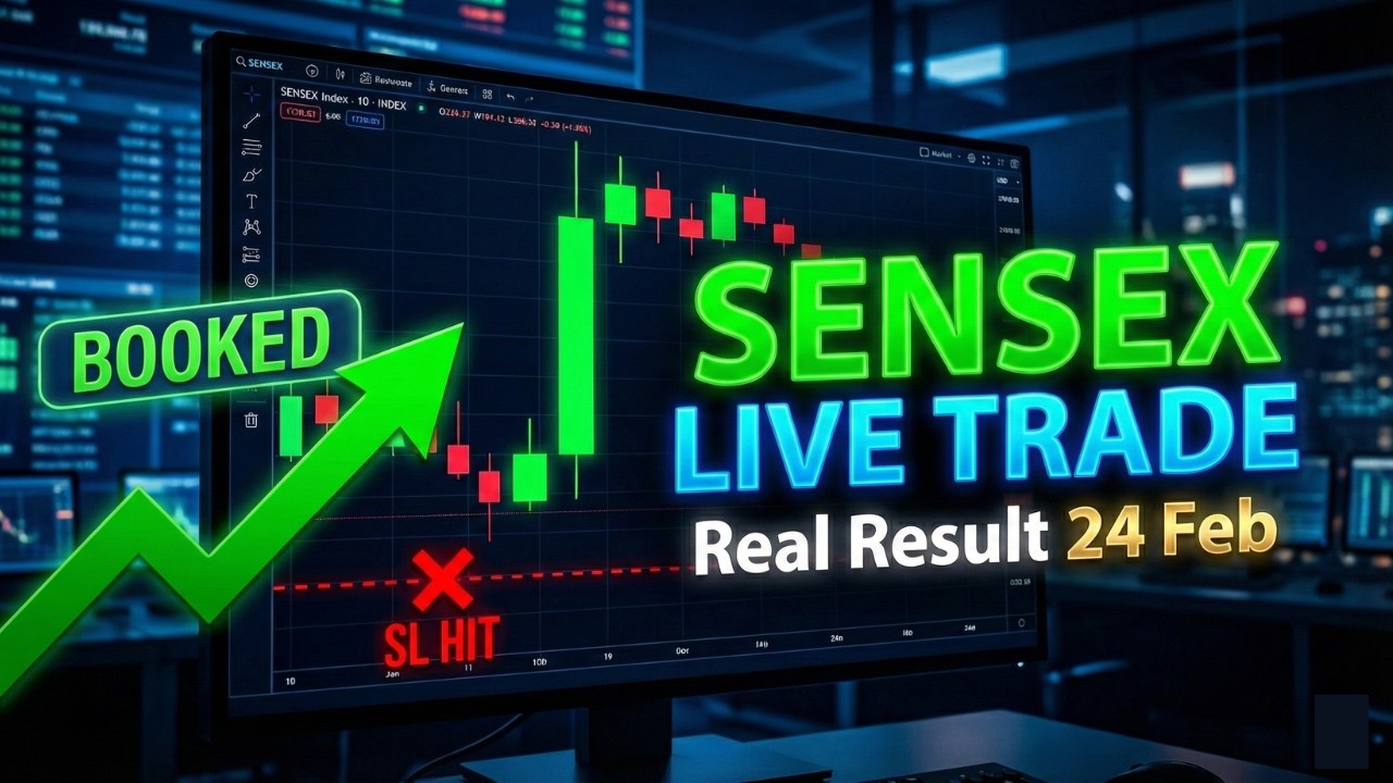 Sensex Option Buying Strategy LIVE 🔥 | #sensexlive | 24 FEB 2026