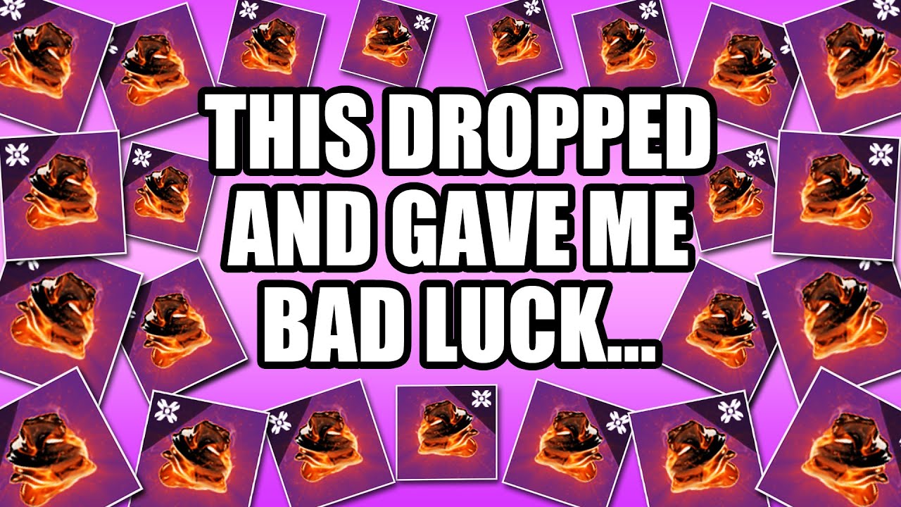 THIS CLEARLY GAVE ME BAD LUCK... So I didn't get it... | Destiny 2