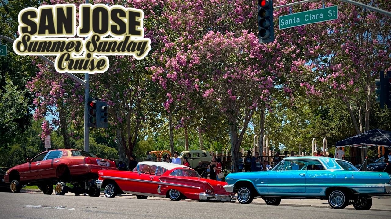 LOWRIDER CRUISE IN SAN JOSE! (CRAZY) | San Jose, CA