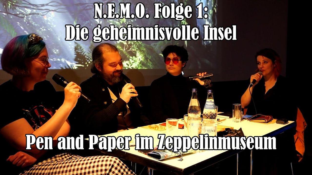 N.E.M.O. Steampunk/Cyberpunk Pen and Paper aus dem Zeppelinmuseum Friedrichshafen - Pilotfolge