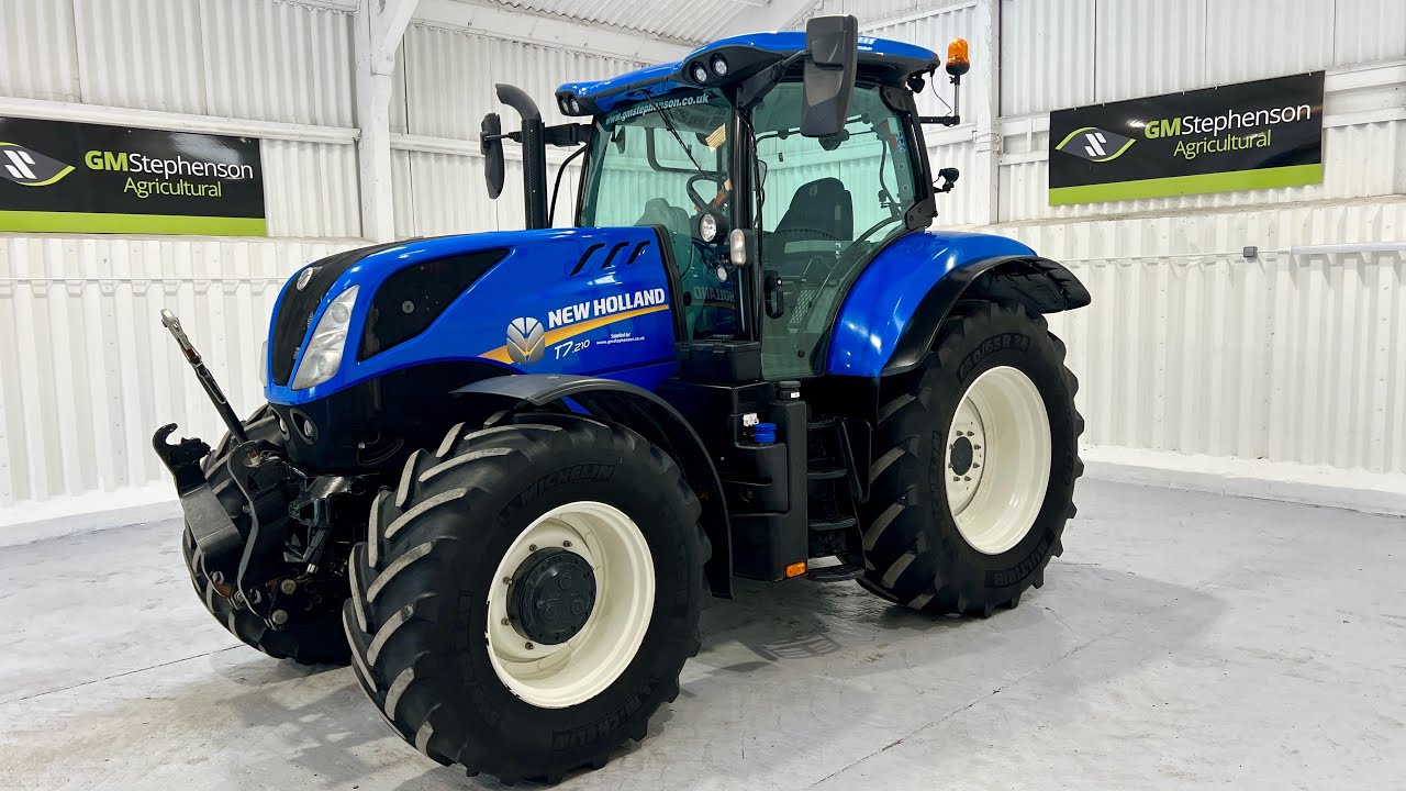 NEW HOLLAND T7.210 WALK AROUND